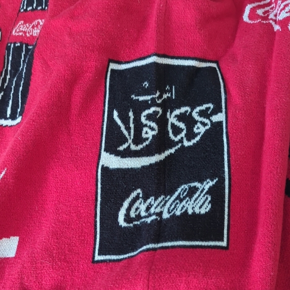 PacSun Red Coca Cola Graphic Crewneck Sweater - Picture 6 of 11